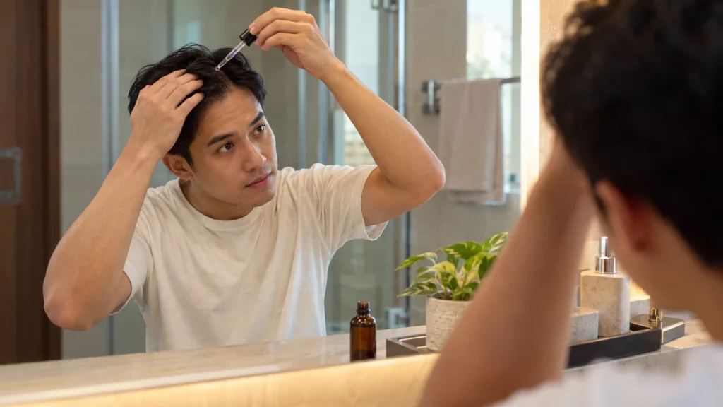 Minoxidil Shedding: Kenapa Rambut Gugur Lebih Banyak pada Awal Rawatan?