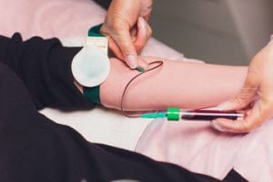 PRP Step 1 Draw Blood 300x200