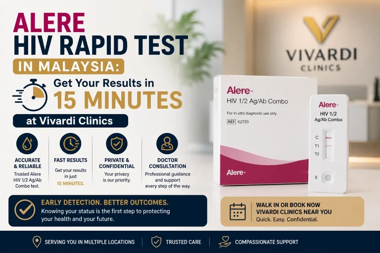 Alere HIV Rapid Test in Malaysia Get Your Results in 15 Minutes at Vivardi Clinics