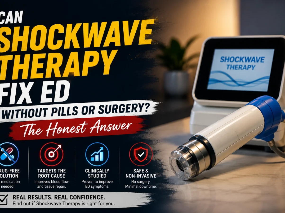 Can Shockwave Therapy Fix ED Without Pills or Surgery The Honest Answer