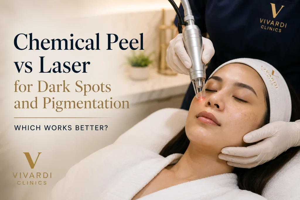 Chemical Peel vs Laser for Dark Spots and Pigmentation: Which Works Better?