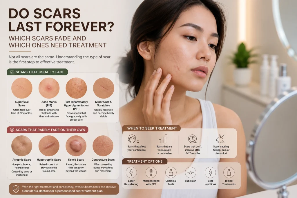 Do Scars Last Forever? Which Scars Fade and Which Ones Need Treatment
