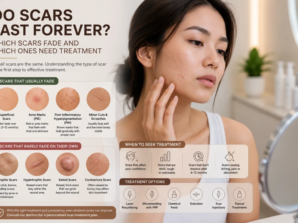 Do Scars Last Forever Which Scars Fade and Which Ones Need Treatment