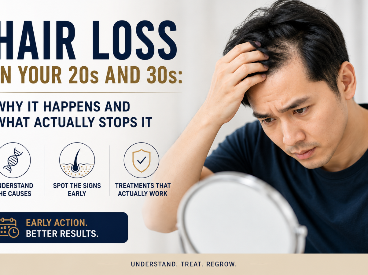 Hair Loss in Your 20s and 30s Why It Happens and What Actually Stops It (2)