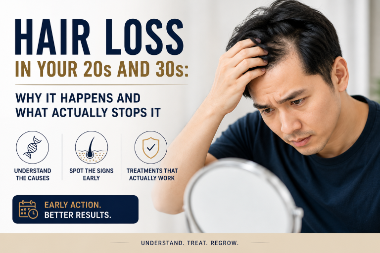 Hair Loss in Your 20s and 30s Why It Happens and What Actually Stops It (2)