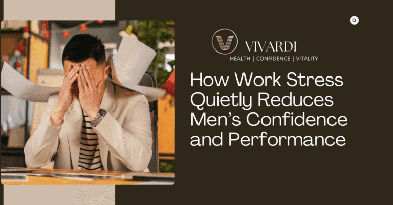 How Work Stress Quietly Reduces Men’s Confidence and Performance
