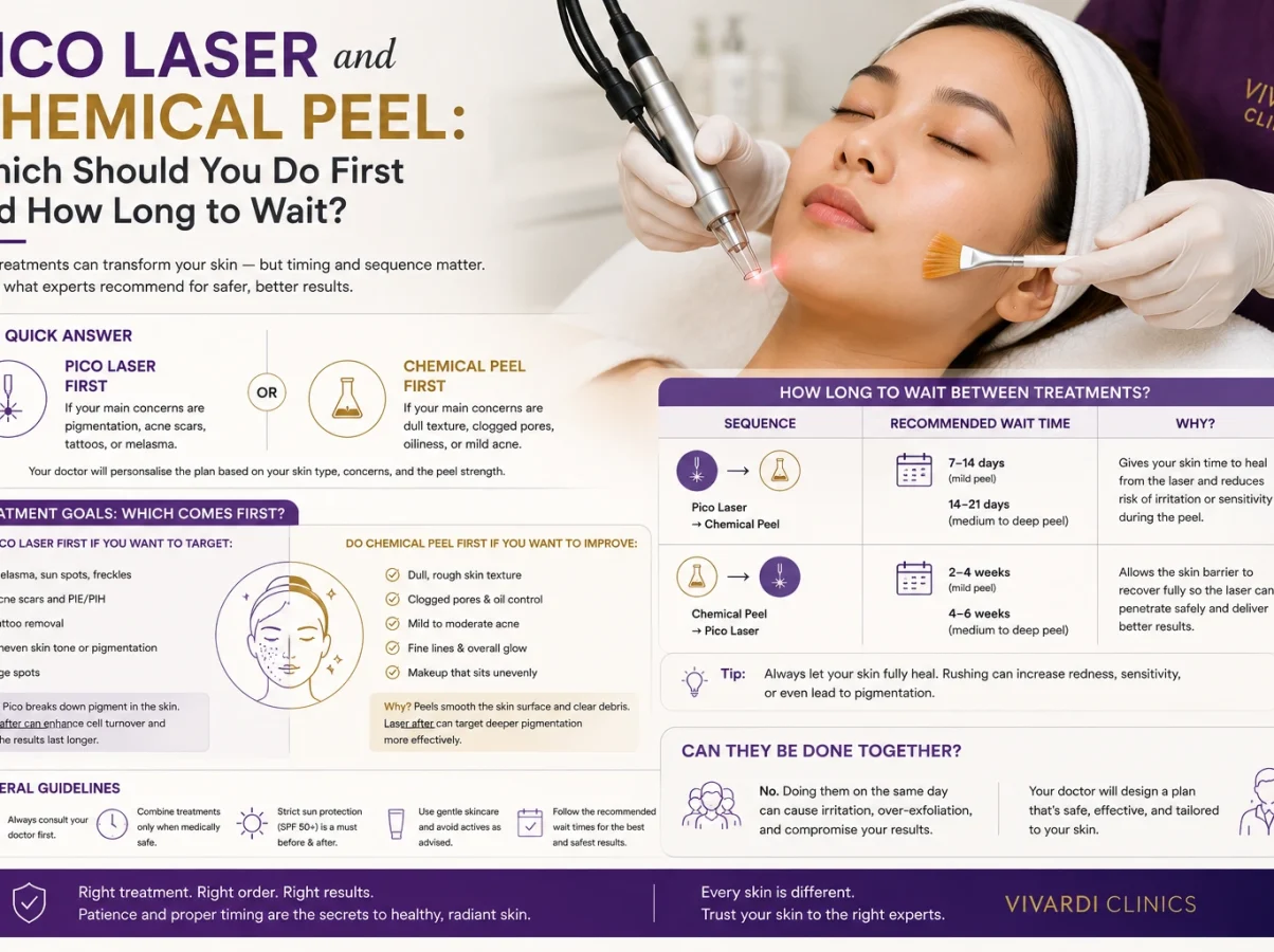 Pico Laser and Chemical Peel Which Should You Do First and How Long to Wait