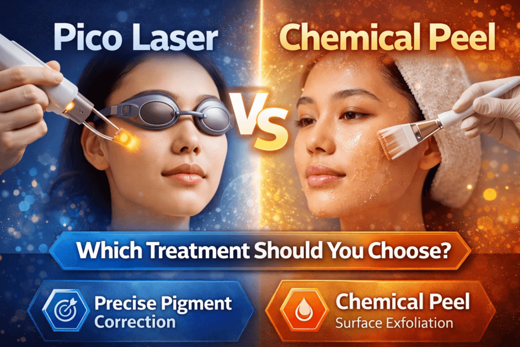 Pico Laser vs Chemical Peel Which Treatment Should You Choose