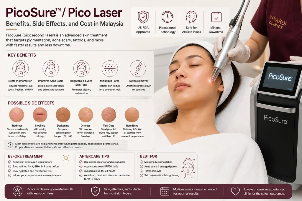 PicoSure / Pico Laser: Benefits, Side Effects, and Cost in Malaysia