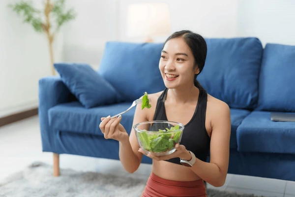 Healthy eating and active lifestyle with Wegovy weight loss