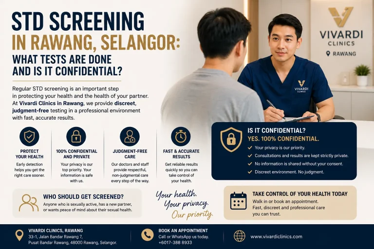 STD Screening in Rawang Selangor What Tests Are Done and Is It Confidential