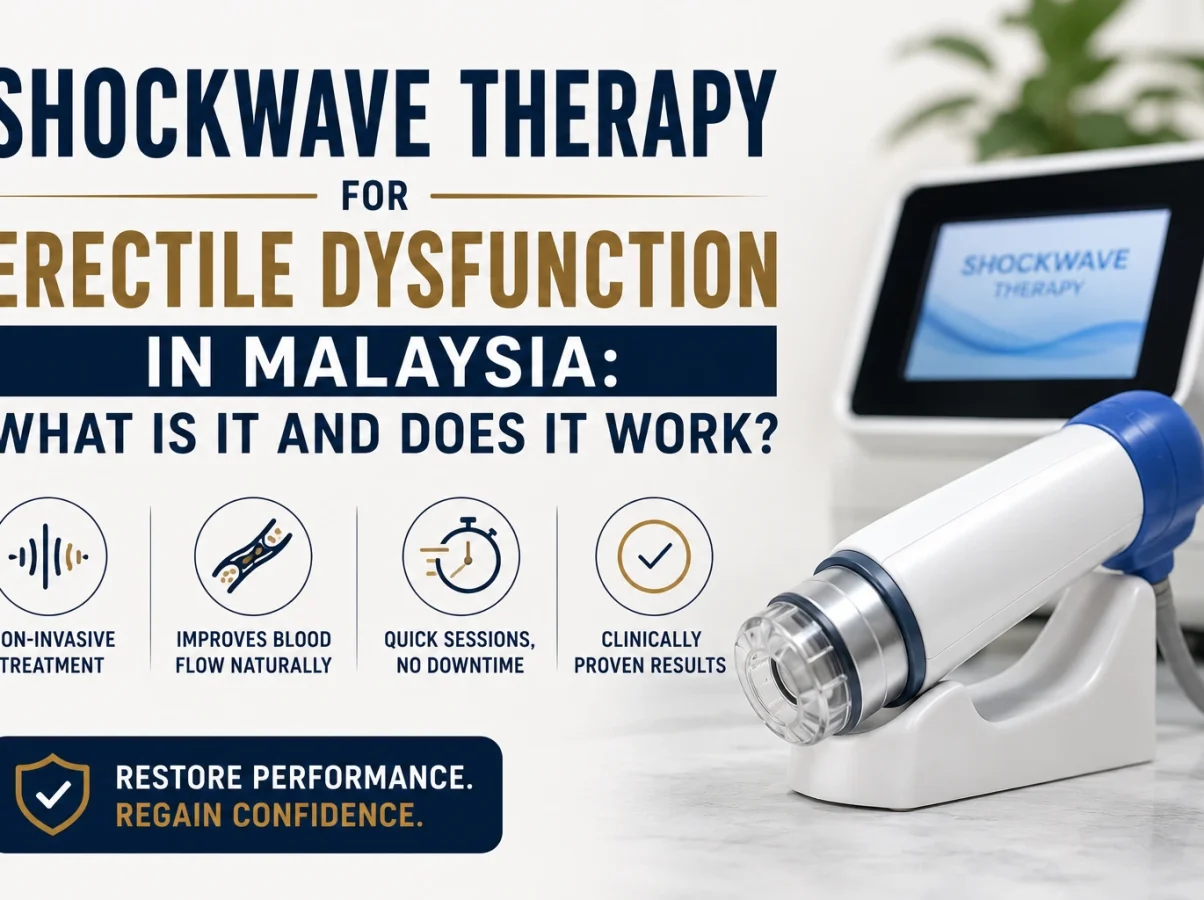 Shockwave Therapy for Erectile Dysfunction in Malaysia What Is It and Does It Work