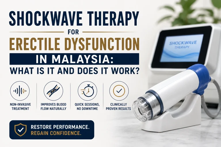 Shockwave Therapy for Erectile Dysfunction in Malaysia What Is It and Does It Work