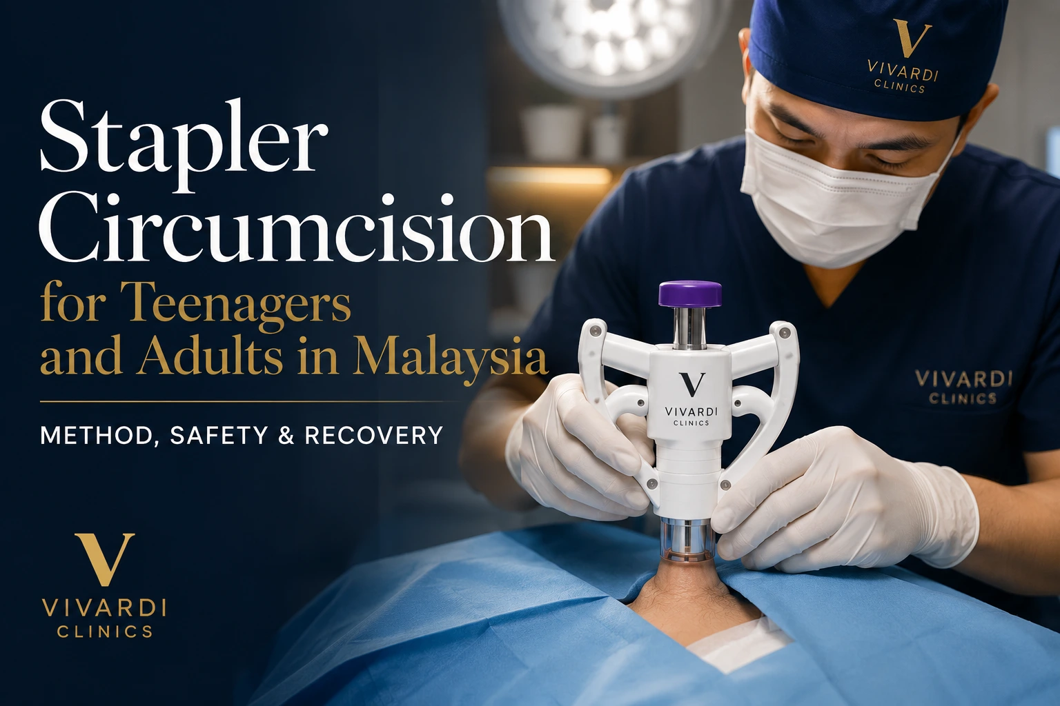 Stapler Circumcision for Teenagers and Adults in Malaysia Method, Safety, and Recovery