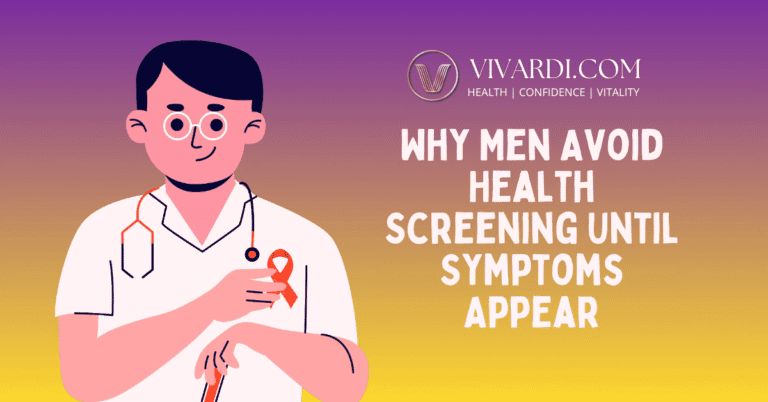 Why Men Avoid Health Screening Until Symptoms Appear