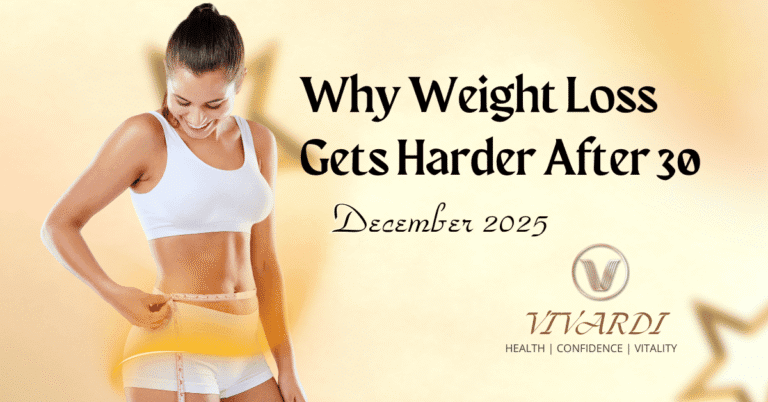 Why Weight Loss Gets Harder After 30 (And How To Fix It Safely)