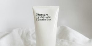 Close up skin pores texture treatment