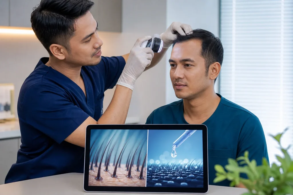 Hair Transplant vs QR678: Which Suits Your Stage of Hair Loss?