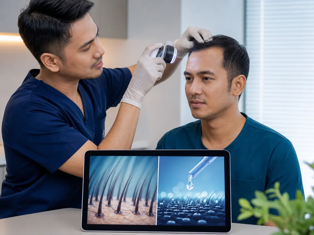 Hair transplant vs qr678 featured