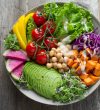 Colorful vegetables antioxidants free radicals