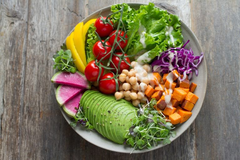 Colorful vegetables antioxidants free radicals
