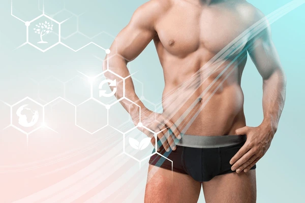 Sterile testosterone injection prepared in clinic