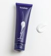 Close up facial skin pores sebum