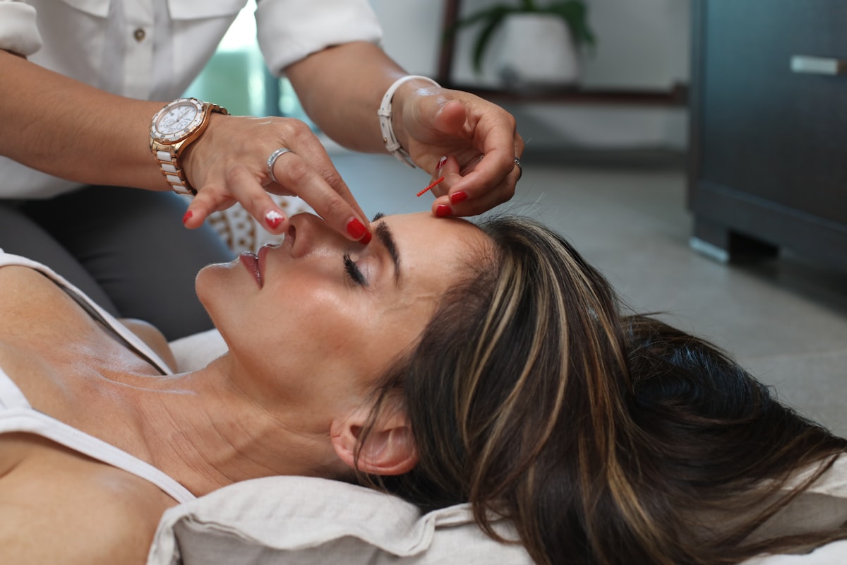 Laser skin treatment aesthetic clinic