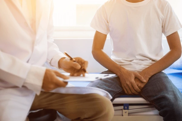 Young man suffering erectile dysfunction seeks 600nw